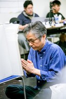 □字ック「掬う」稽古の様子。