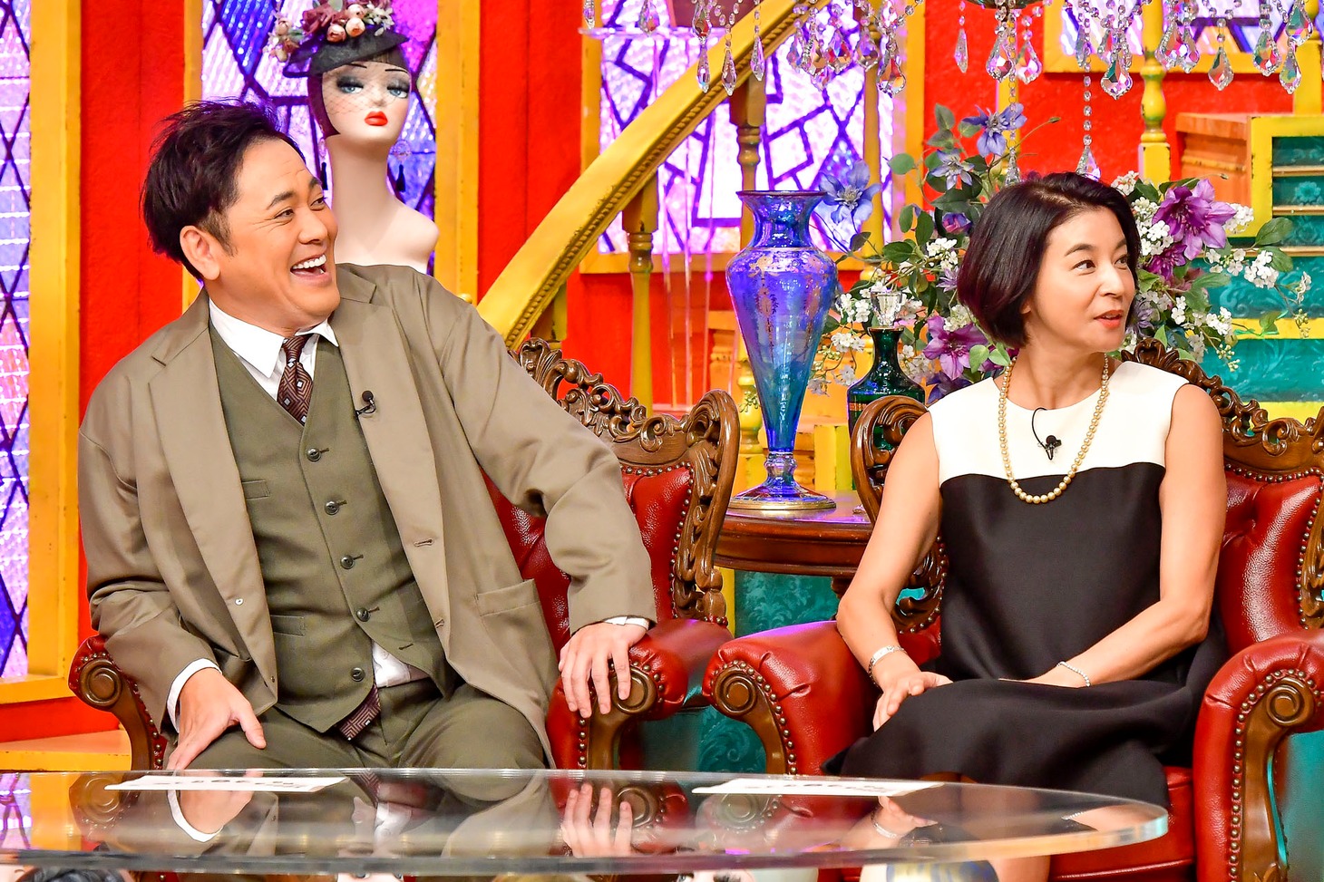 TBS系「有田哲平と高嶋ちさ子の人生イロイロ超会議」より。(c)TBS