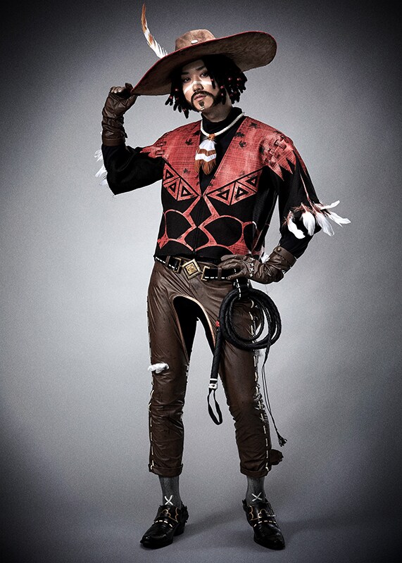 田中晃平扮するカウボーイ（カヴィン・アユソ）。 - 「Identity V