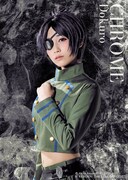 朝倉ふゆな扮するクローム髑髏。