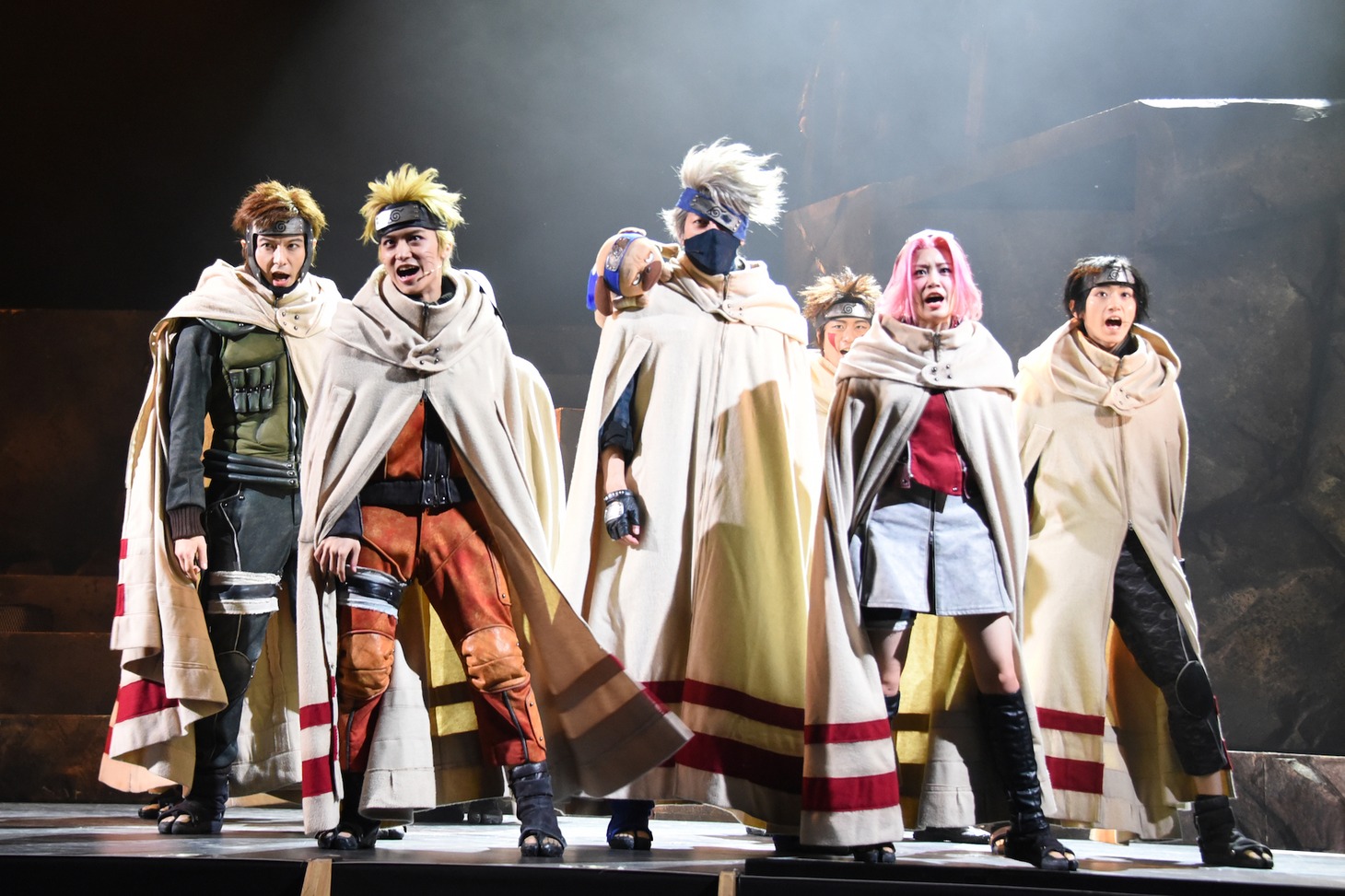 「ライブ・スペクタクル『NARUTO-ナルト-』～暁の調べ～」ゲネプロより。