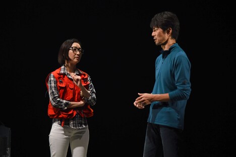 世田谷パブリックシアター＋エッチビイ「終わりのない」より。