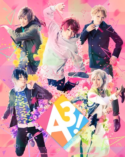 「MANKAI STAGE『A3!』～SPRING & SUMMER 2018～」より、春組のビジュアル。