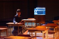 高校生と創る演劇「転校生」通し稽古より。（撮影：萩原ヤスオ）
