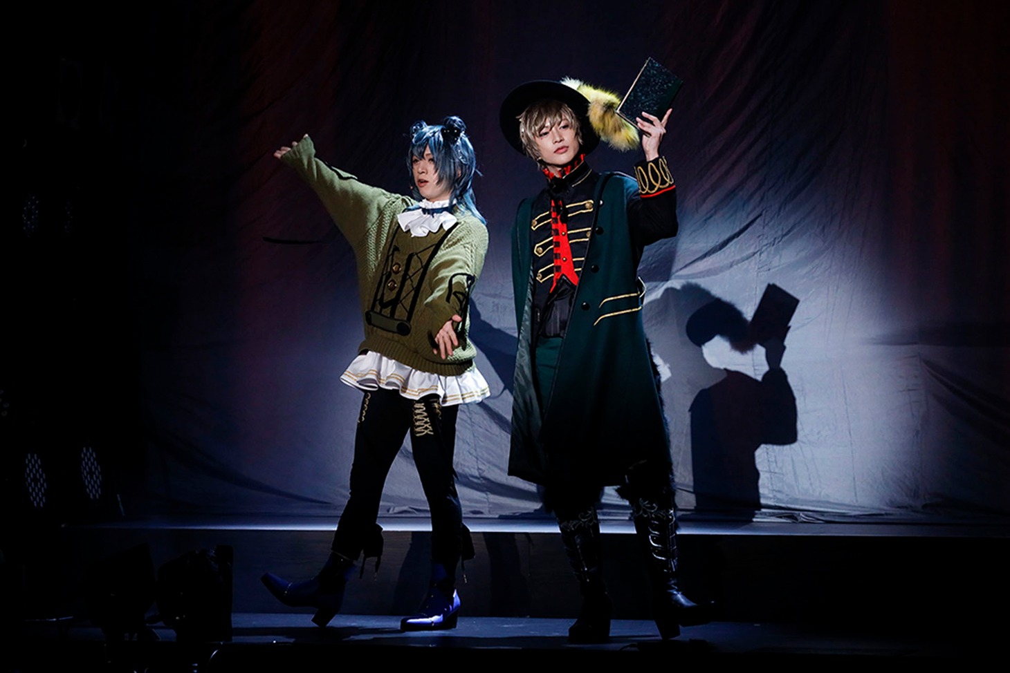 「2.5次元ダンスライブ『ツキウタ。』ステージ 第9幕『しあわせあわせ』」より。