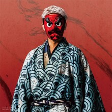 高木トモユキ扮する鱗滝左近次。