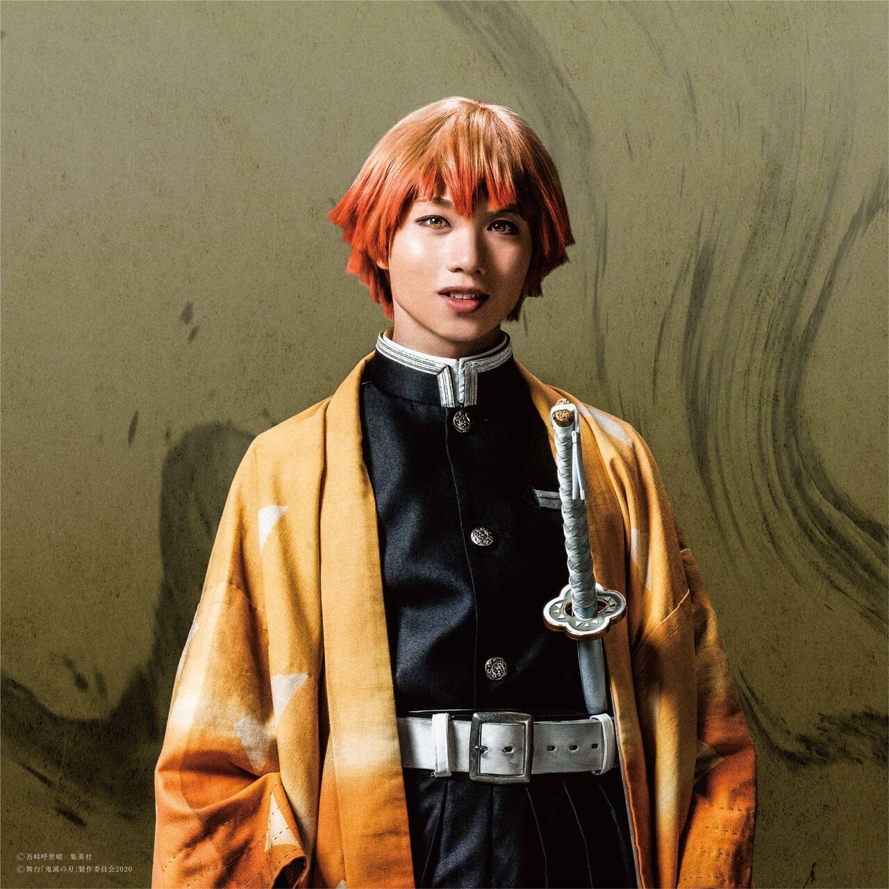 植田圭輔扮する我妻善逸。