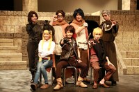 「魔術士オーフェン はぐれ旅-牙の塔編-」フォトセッションより。