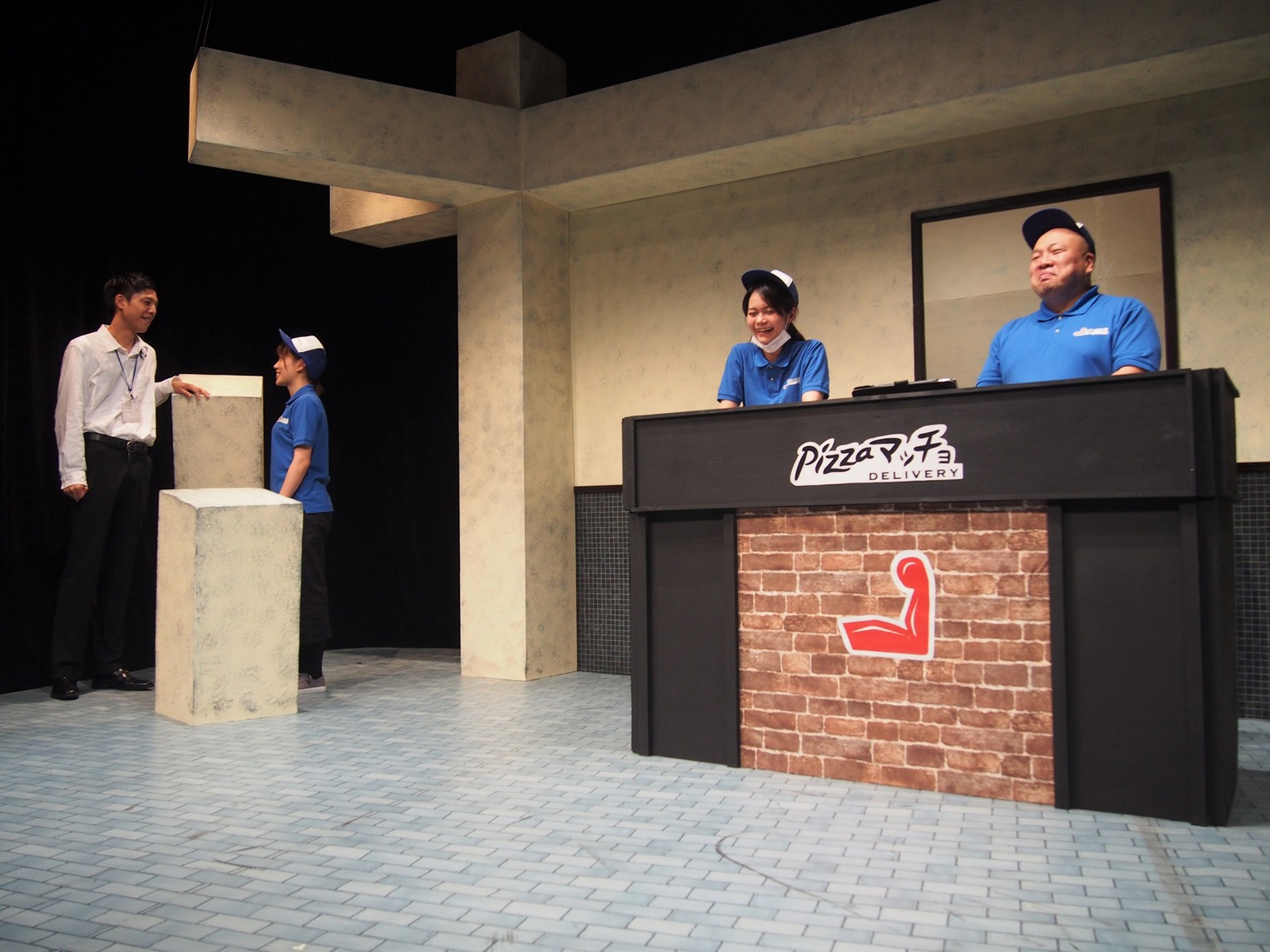 第27次 笑の内閣「ただしヤクザを除く」より。