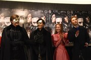 左から城田優、加藤和樹、愛希れいか、廣瀬友祐。
