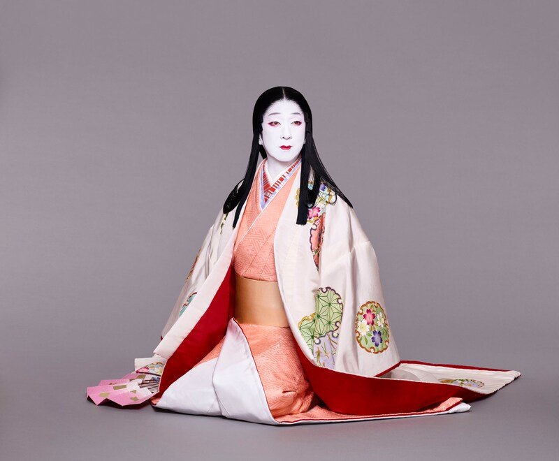 「本朝白雪姫譚話」より、坂東玉三郎扮する白雪姫。（撮影：下村一喜）