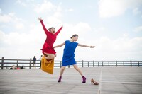 はなもとゆか×マツキモエ（Photo by Nishi Junnosuke）