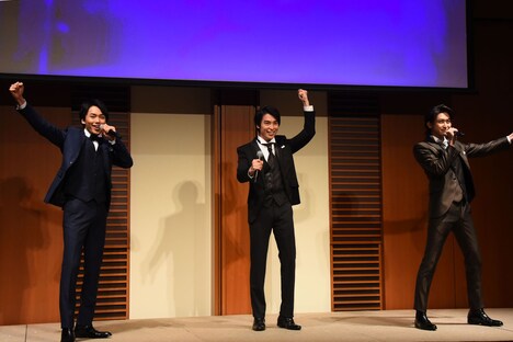 ミュージカル「アナスタシア」製作発表会見より。