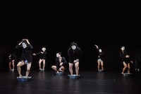 水中めがね∞「my choice, my body,」より。（撮影：金子愛帆）