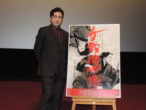シネマ歌舞伎「女殺油地獄」舞台挨拶より。松本幸四郎。