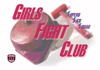 Superb Sick Squad「ガールズファイトクラブ」チラシ表