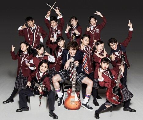 ミュージカル「スクールオブロック」ビジュアル(Photo by HIRO KIMURA)