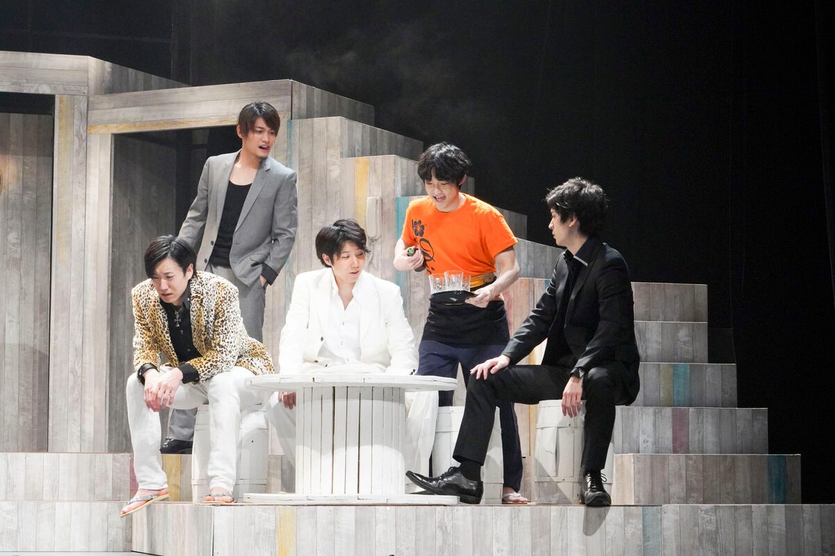 見どころは仁義を切るシーン 山本一慶ら出演 蘇州夜曲 幕開け 公演 会見レポート ステージナタリー