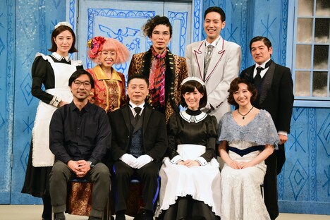 M&Oplaysプロデュース「鎌塚氏、舞い散る」初日前会見より。