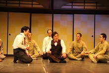 劇団扉座 第65回公演「最後の伝令 菊谷栄物語 -1937津軽～浅草-」より。