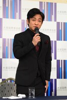 システィーナ歌舞伎「NOBUNAGA」製作発表より、片岡愛之助。