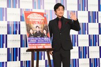 システィーナ歌舞伎「NOBUNAGA」製作発表より、片岡愛之助。