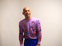 岡崎藝術座「+51」アビアシオン, サンボルハ」稽古の様子。福永武史。