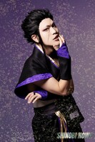 結城駿扮する自来也のビジュアル。