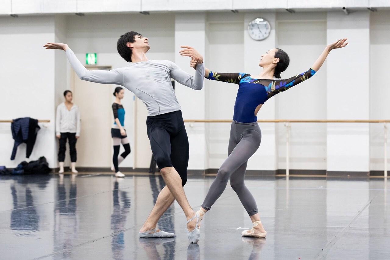 東京バレエ団「くるみ割り人形」公開リハーサルより。（Photo by Shoko Matsuhashi）