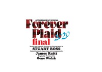 「オフ・ブロードウェイ・ミュージカル『Forever Plaid（フォーエヴァー プラッド）』」ロゴ