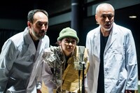 SPAC 秋→春のシーズン 2019-2020 #3「RITA&RICO（リタとリコ）～『セチュアンの善人』より～」稽古の様子。（撮影：中尾栄治）