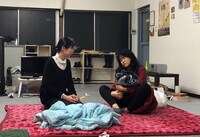 ロフト DE クリスマス 2019「おやすまなさい」稽古の様子。