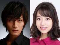 左から加藤和樹、愛加あゆ。