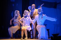 「狂人教育」ポーランド公演の様子。