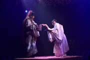 「本格文學朗読演劇 極上文學 第14弾『桜の森の満開の下』～孤独～」より。（撮影：鏡田伸幸）