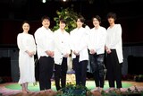 左から、しゅはまはるみ、近藤廉、眞嶋秀斗、高野洸、松村優、遠藤史也。