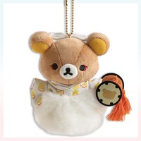 リラックマのぬいぐるみ。