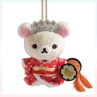 コリラックマのぬいぐるみ。