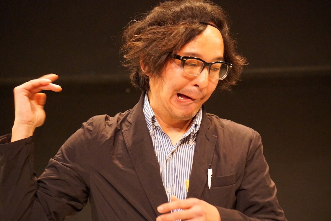 山縣太一、荘子it、和久田頼男のトーク「言葉が舞台に立つために」