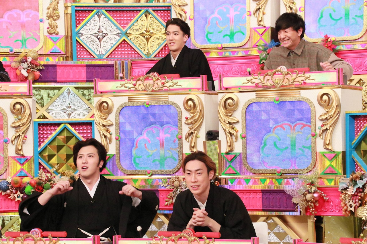 尾上松也ら“歌舞伎チーム”、真琴つばさら“元宝塚チーム”がクイズで対抗戦