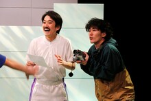 ゴジゲン 第16回公演「ポポリンピック」より。（撮影：シム・ウヒョン）