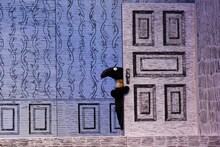 人形劇団ひとみ座「エドワード・ゴーリーのにんぎょうげき『うろんな客』＆『むしのほん』」より。