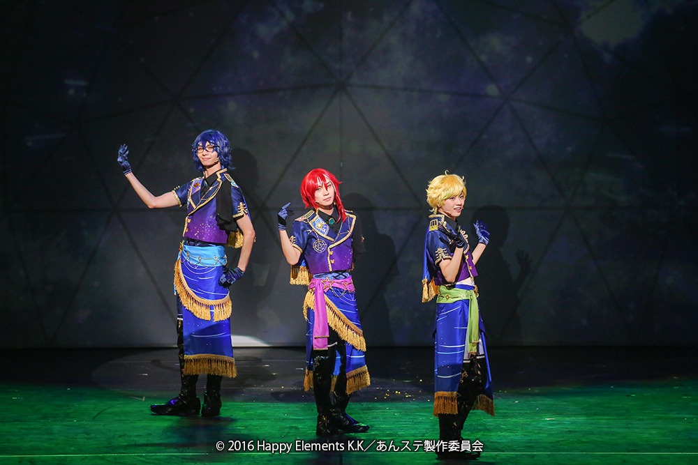 「『あんさんぶるスターズ！エクストラ・ステージ』～Night of Blossoming Stars～」より。