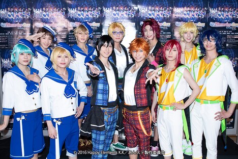 「『あんさんぶるスターズ!エクストラ・ステージ』~Night of Blossoming Stars~」の出演者。