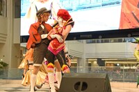 舞台「Cutie Honey Emotional」製作発表で披露されたパフォーマンスの様子。
