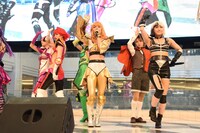 舞台「Cutie Honey Emotional」製作発表で披露されたパフォーマンスの様子。