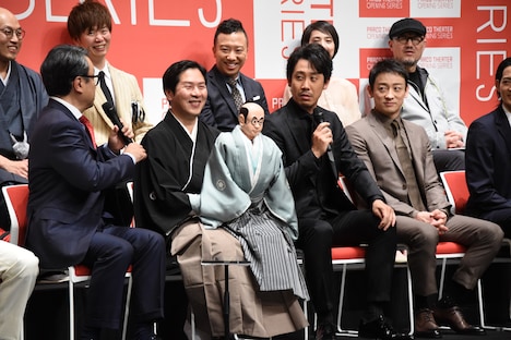 PARCO劇場お披露目&オープニング・シリーズ記者会見より。
