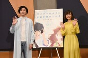 左から市川染五郎、杉咲花。