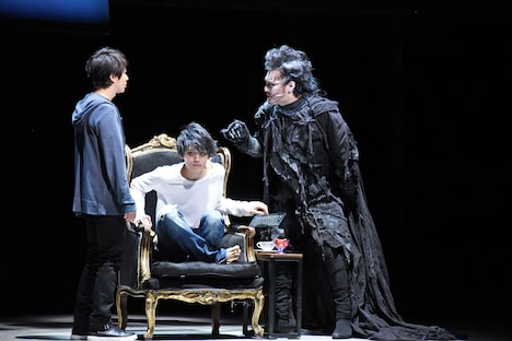 「デスノート THE MUSICAL」プレスコールの様子。