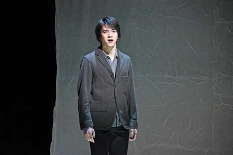 「デスノート THE MUSICAL」プレスコールの様子。